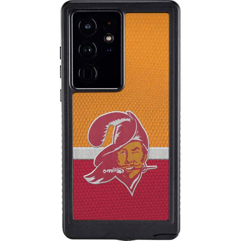 NFL Tampa Bay Buccaneers Vintage Galaxy S24 Ultra Waterproof Case