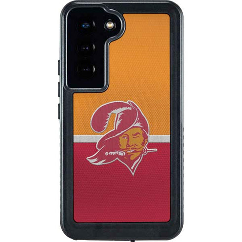 NFL Tampa Bay Buccaneers Vintage Galaxy S24 Waterproof Case