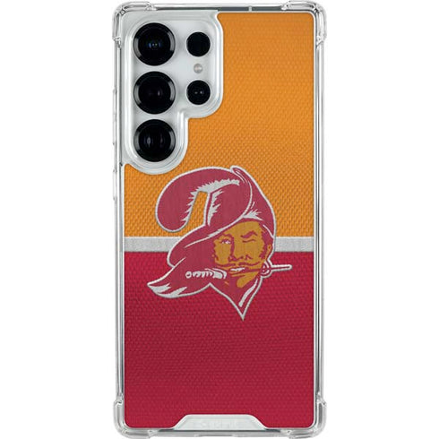 NFL Tampa Bay Buccaneers Vintage Galaxy S25 Ultra Clear Case