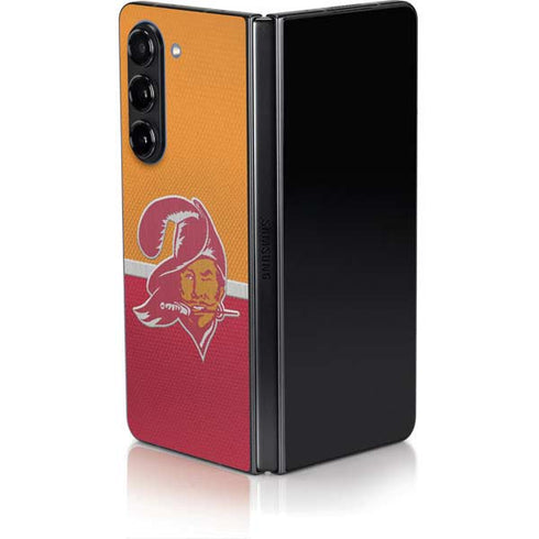 NFL Tampa Bay Buccaneers Vintage Galaxy Z Fold5 5G Skin