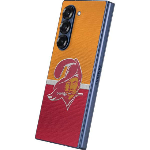 NFL Tampa Bay Buccaneers Vintage Galaxy Z Fold6 Skin