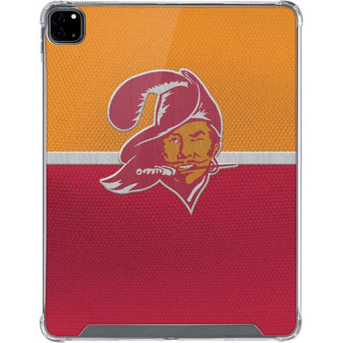 NFL Tampa Bay Buccaneers Vintage iPad Pro 12.9in (2020) Clear Case