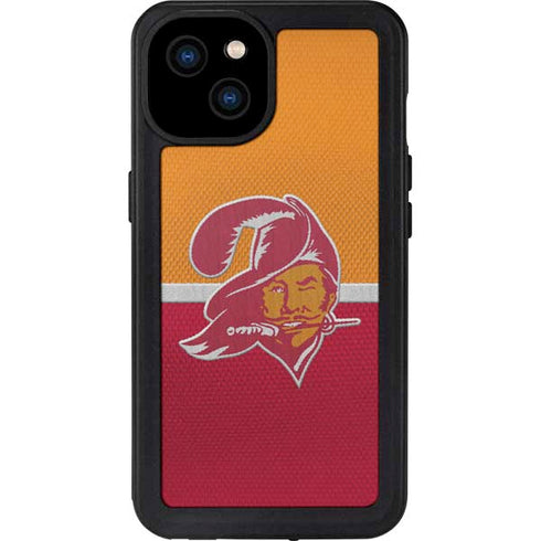 NFL Tampa Bay Buccaneers Vintage iPhone 15 Plus Waterproof Case