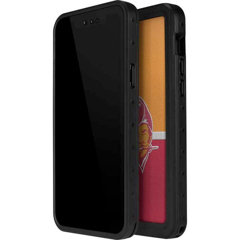 NFL Tampa Bay Buccaneers Vintage iPhone 15 Pro Waterproof Case