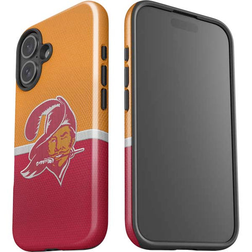 NFL Tampa Bay Buccaneers Vintage iPhone 16 Plus Impact Case