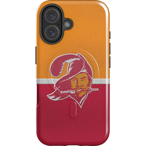 NFL Tampa Bay Buccaneers Vintage iPhone 16 Plus Magsafe Impact Case