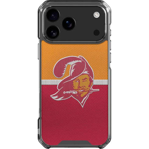 NFL Tampa Bay Buccaneers Vintage iPhone 18 Pro Max Clear Case