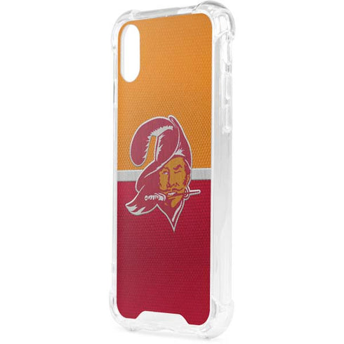 NFL Tampa Bay Buccaneers Vintage iPhone XS Clear Case