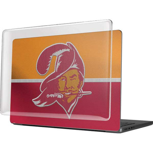 NFL Tampa Bay Buccaneers Vintage MacBook Pro 14in (2021-24) Case plus Skin