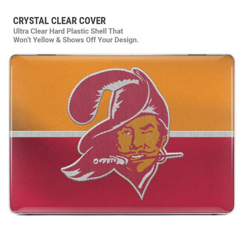 NFL Tampa Bay Buccaneers Vintage MacBook Pro 14in (2021-24) Case plus Skin