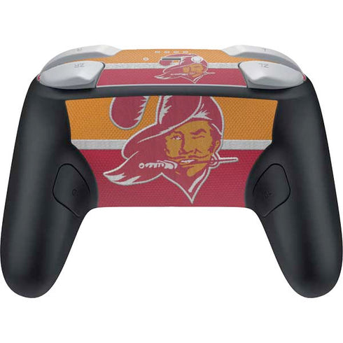 NFL Tampa Bay Buccaneers Vintage Nintendo Switch 2 (2025) Pro Controller Skin