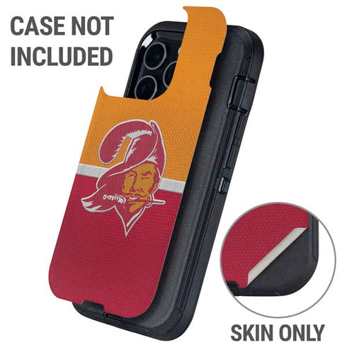 NFL Tampa Bay Buccaneers Vintage Otterbox Defender iPhone Skin