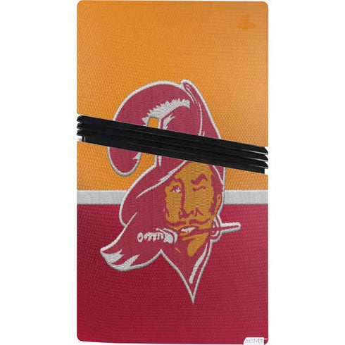 NFL Tampa Bay Buccaneers Vintage PS5 Pro Bundle Skin