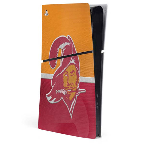 NFL Tampa Bay Buccaneers Vintage PS5 Slim Digital Edition Console Skin