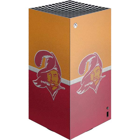 NFL Tampa Bay Buccaneers Vintage XBox Series X Digital Edition Console Skin