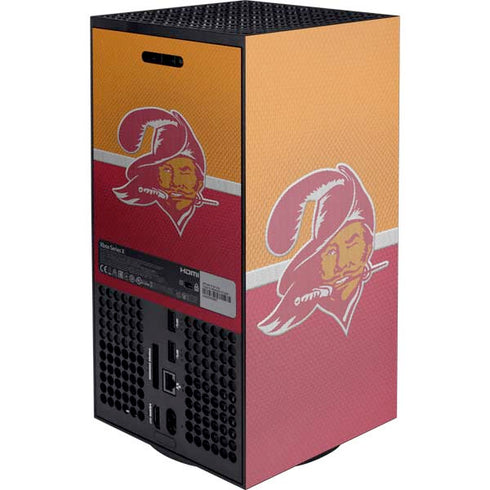 NFL Tampa Bay Buccaneers Vintage XBox Series X Digital Edition Console Skin
