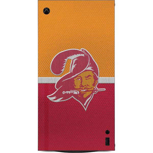NFL Tampa Bay Buccaneers Vintage XBox Series X Digital Edition Console Skin