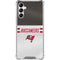 NFL Tampa Bay Buccaneers White Striped Gabb Phone 4 Clear Case