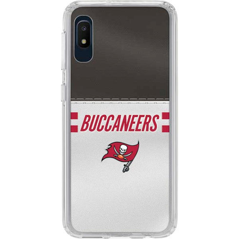 NFL Tampa Bay Buccaneers White Striped Galaxy Cases