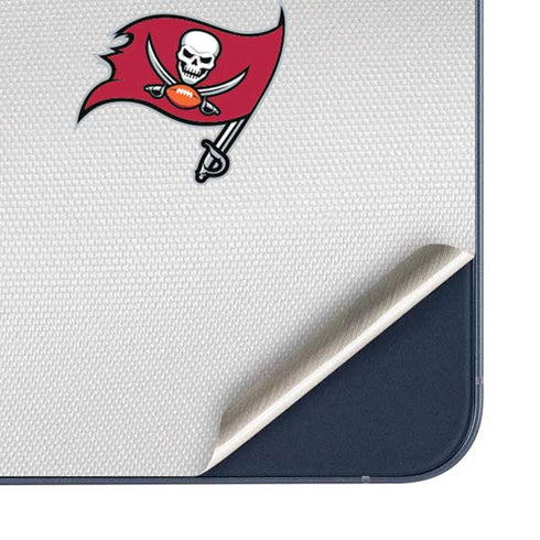 NFL Tampa Bay Buccaneers White Striped Galaxy A35 5G Skin