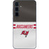 NFL Tampa Bay Buccaneers White Striped Galaxy A36 5G Skin