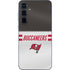 NFL Tampa Bay Buccaneers White Striped Galaxy A55 5G Skin