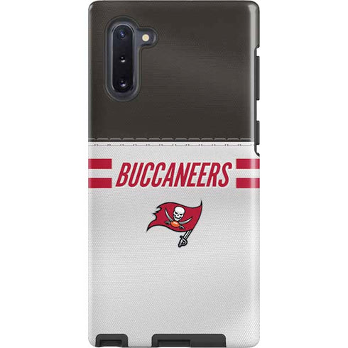 NFL Tampa Bay Buccaneers White Striped Galaxy Cases
