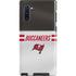 NFL Tampa Bay Buccaneers White Striped Galaxy Cases