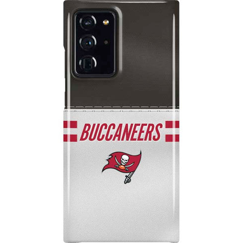 NFL Tampa Bay Buccaneers White Striped Galaxy Cases