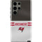 NFL Tampa Bay Buccaneers White Striped Galaxy S23 Ultra Pro Case