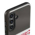 NFL Tampa Bay Buccaneers White Striped Galaxy S25 Impact Case