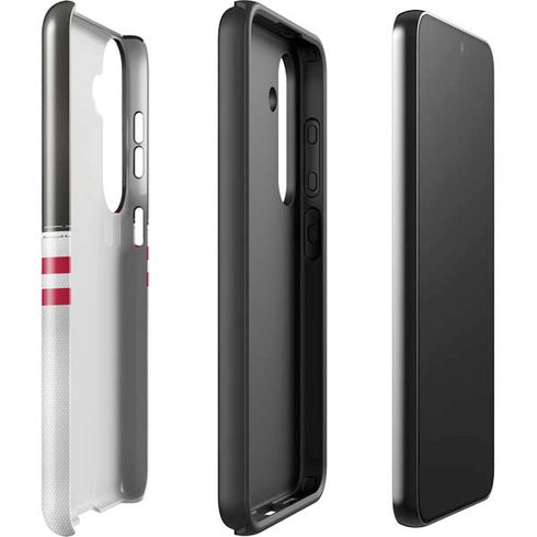 NFL Tampa Bay Buccaneers White Striped Galaxy S25 Impact Case