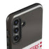 NFL Tampa Bay Buccaneers White Striped Galaxy S25 Plus Impact Case