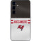 NFL Tampa Bay Buccaneers White Striped Galaxy S25 Plus Skin