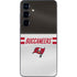 NFL Tampa Bay Buccaneers White Striped Galaxy S25 Skin