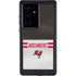 NFL Tampa Bay Buccaneers White Striped Galaxy S24 Ultra Waterproof Case