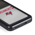 NFL Tampa Bay Buccaneers White Striped Galaxy S24 Waterproof Case