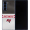 NFL Tampa Bay Buccaneers White Striped Galaxy Z Fold6 Skin