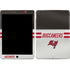 NFL Tampa Bay Buccaneers White Striped iPad Skins