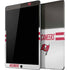 NFL Tampa Bay Buccaneers White Striped iPad Skins