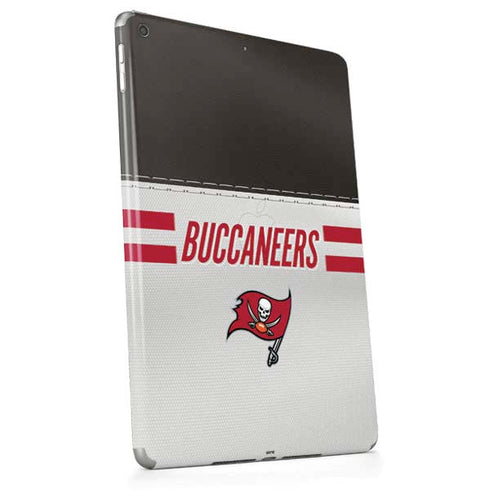NFL Tampa Bay Buccaneers White Striped Apple iPad Skin