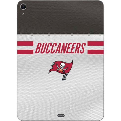 NFL Tampa Bay Buccaneers White Striped Apple iPad Air Skin