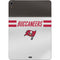 NFL Tampa Bay Buccaneers White Striped Apple iPad Air Skin