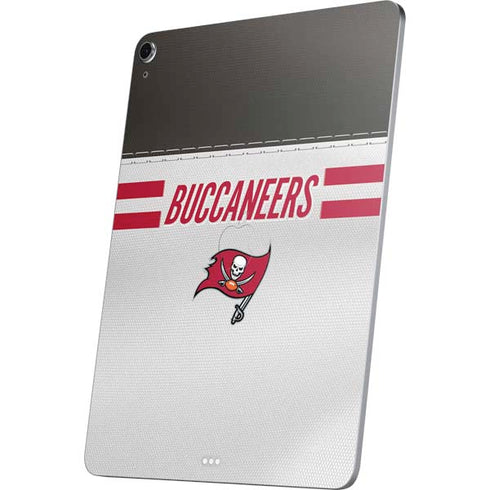 NFL Tampa Bay Buccaneers White Striped Apple iPad Air Skin