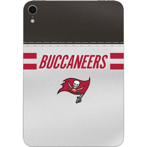 NFL Tampa Bay Buccaneers White Striped Apple iPad Mini Skin