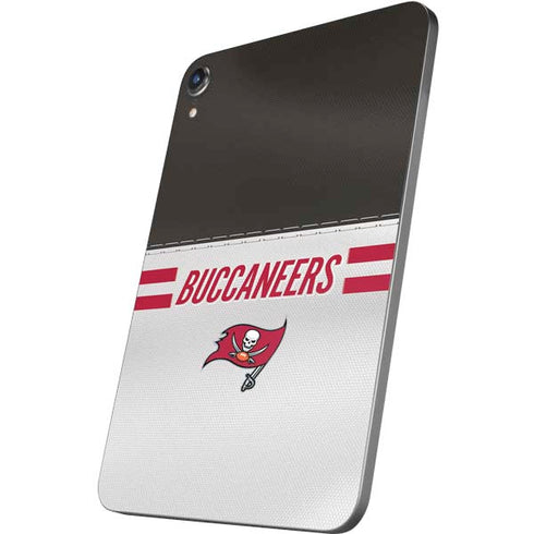 NFL Tampa Bay Buccaneers White Striped Apple iPad Mini Skin