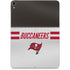 NFL Tampa Bay Buccaneers White Striped Apple iPad Pro Skin