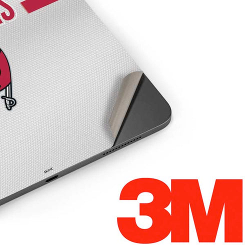NFL Tampa Bay Buccaneers White Striped Apple iPad Pro Skin