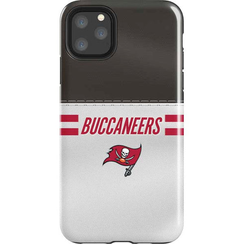 NFL Tampa Bay Buccaneers White Striped iPhone Cases