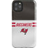 NFL Tampa Bay Buccaneers White Striped iPhone Cases